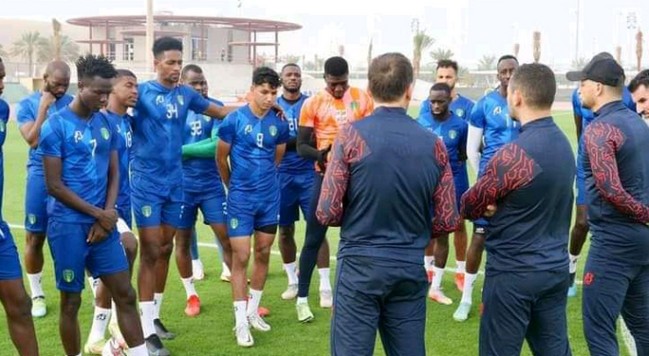 CAN 2021 : L’équipe mauritanienne poursuit sa préparation à Abou Dhabi