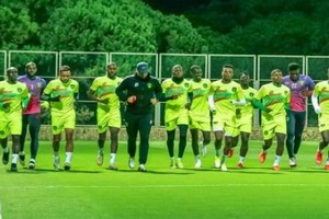 Les Mourabitounes en regroupement au Maroc avant la coupe arabe