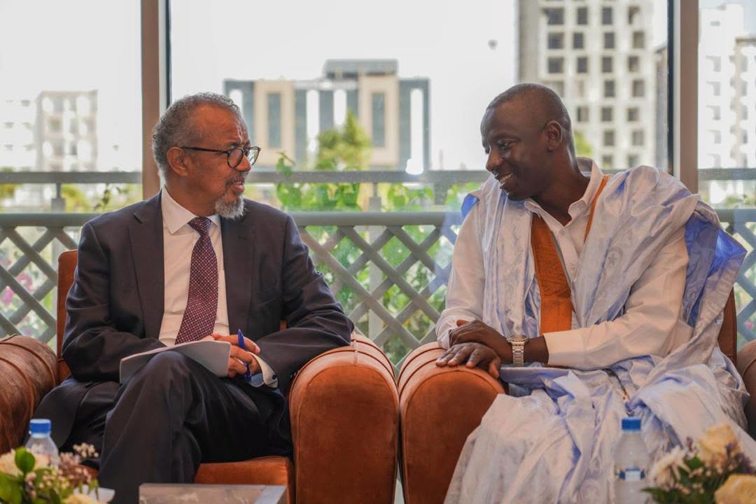 Le Directeur général de l'OMS, Dr Tedros Adhanom Ghebreyesus, effectue une visite officielle en Mauritanie