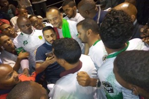 Le candidat Ould Boubacar rend une visite de solidarité aux Mourabitounes