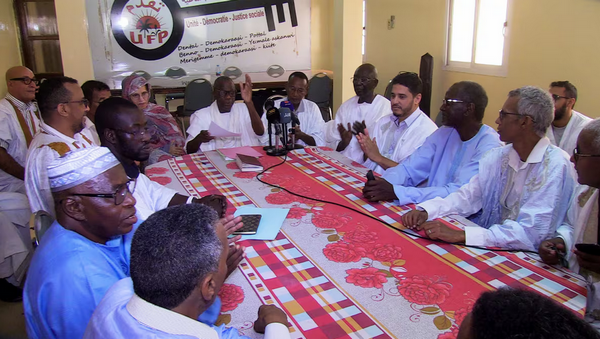 Dialogue politique en Mauritanie: les partis de l’opposition remettent une plateforme revendicative commune