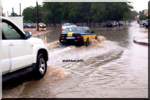 Première pluie sur Nouakchott : La voirie montre ses limites !