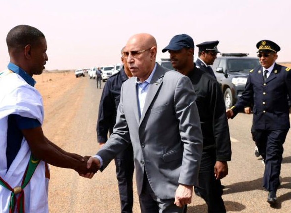 Le Président de la République lance à Foum Gleita la deuxième phase du projet Aftout Chergui