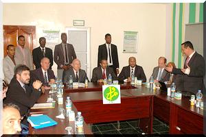 Rencontre à Nouakchott entre le ministre français du travail, de l'emploi et de la Formation professionnelle...
