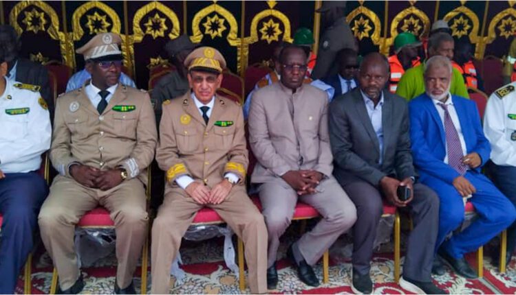  Remise en service du bac de “Rosso” après sa réhabilitation pour renforcer le transport fluvial entre la Mauritanie et le Sénégal