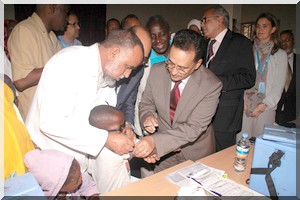 Boghé : le lancement de la campagne de vaccination contre la Rougeole.