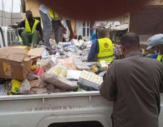 Nouakchott : saisie de 20 tonnes de produits alimentaires périmés 