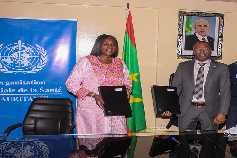Plus de neuf millions de dollars de l’OMS à la Mauritanie pour la gestion des crises sanitaires