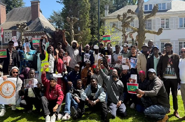 Belgique : manifestation de solidarité avec les deux parlementaires emprisonnées devant l'ambassade de Mauritanie à Bruxelles