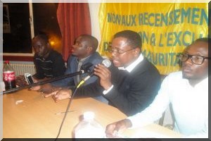 Abdoul Birane Wane à la rencontre de la diaspora mauritanienne en Belgique