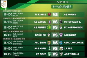 Super D1 : plus deux semaines de trêve