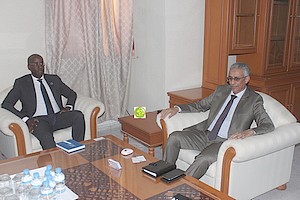 Le DG à la Solidarité Nationale et à la Lutte contre l’Exclusion reçoit le Représentant Résident du PNUD