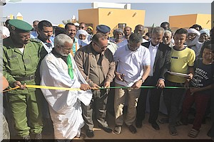 Le Directeur Général de TADAMOUN inaugure des installations éducatives et sanitaires en Assaba [PhotoReportage]