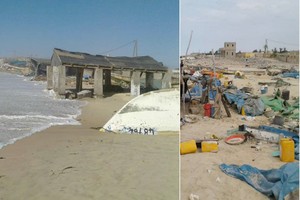 Vidéo. Un village mauritanien voisin du Sénégal menacé par la montée des eaux