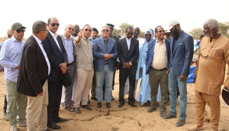 Le ministre de l’Agriculture achève une tournée d’inspection dans les wilayas du Trarza et du Brakna