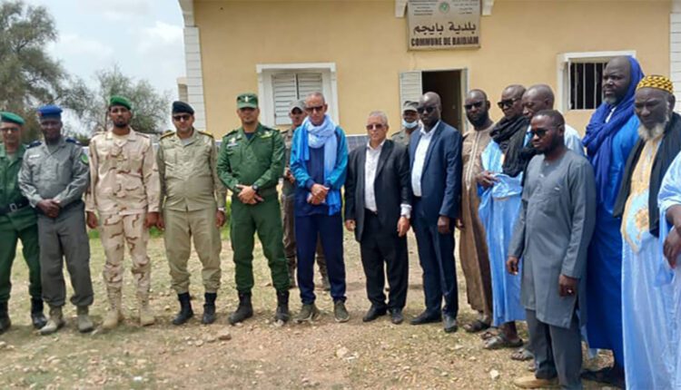 Le wali du Guidimakha après une visite à la frontière avec le Mali : « la situation dans cette zone est stable et sûre » 