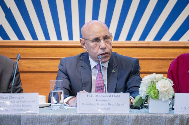 Le Président de la République préside une table ronde économique à Washington