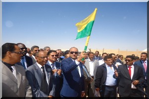 Communiqué de presse : Lancement des travaux de la corniche des Cabanons et de la voie de contournement de la ville de Nouadhibou