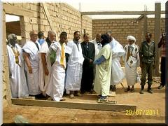 Zouerate : Le maire de la ville inaugure la mosquée Selam. 